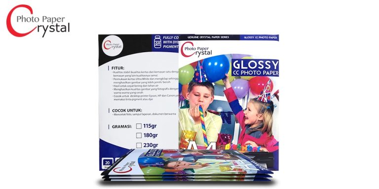 Crystal CC Glossy Inkjet Photo Paper A4
